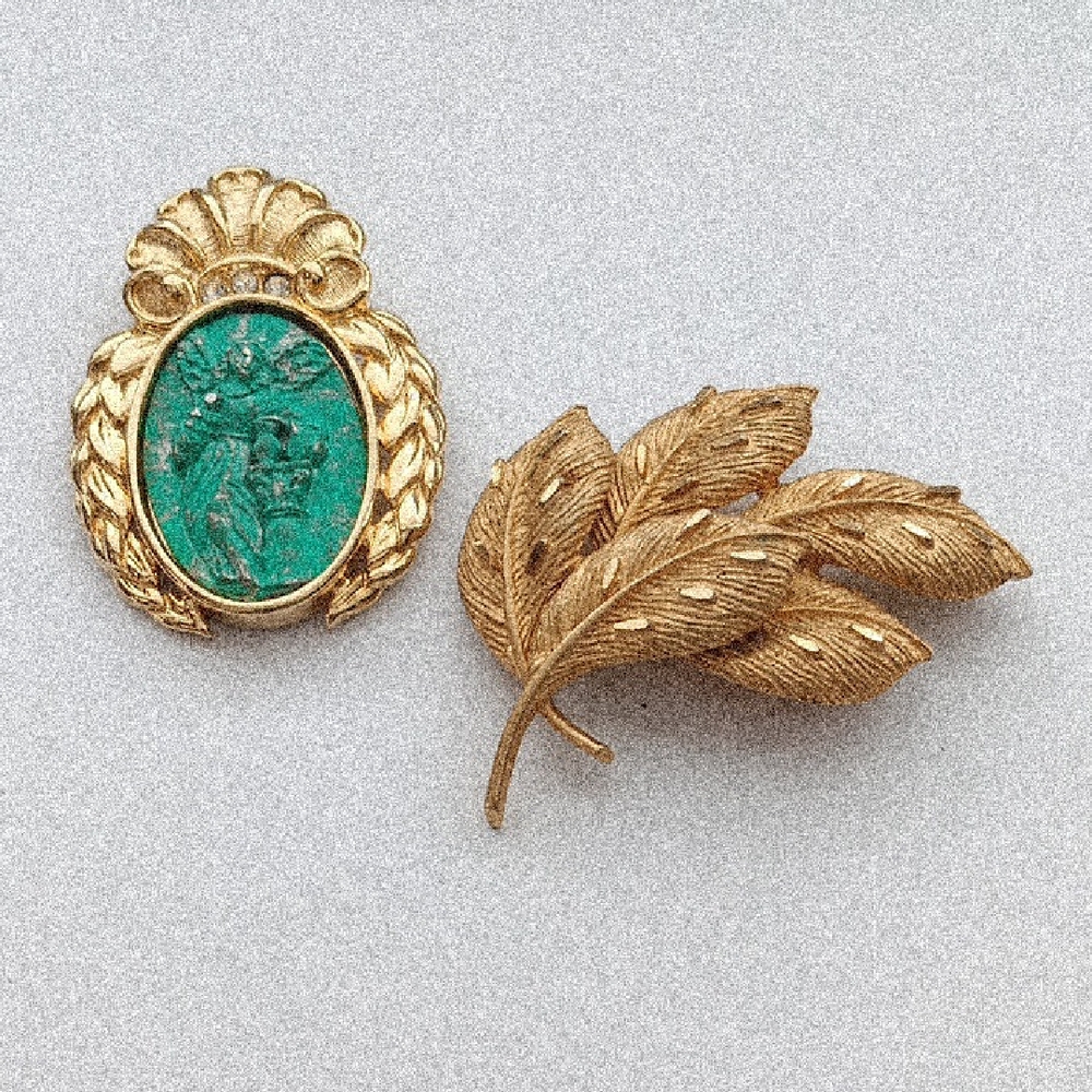Giovanni Torlonia & Coro Vintage Brooches